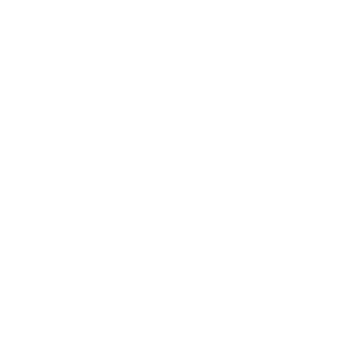 White Instagram logo icon on a black background.